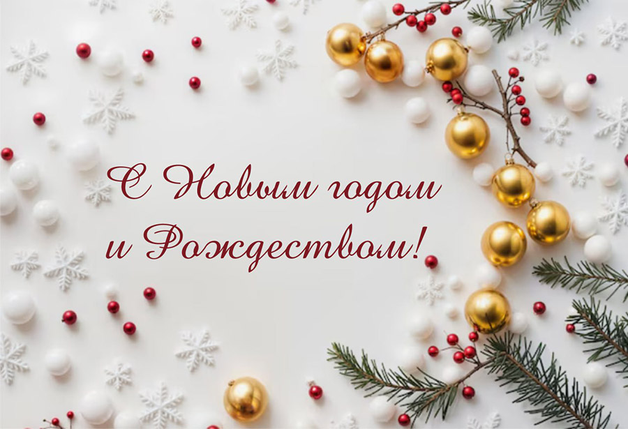 С Наступающим Новым 2026 годом 